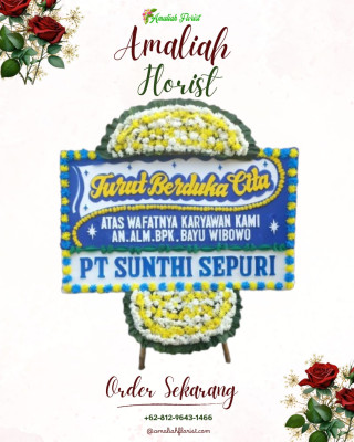 Papan Bunga Duka di Mimika Tengah