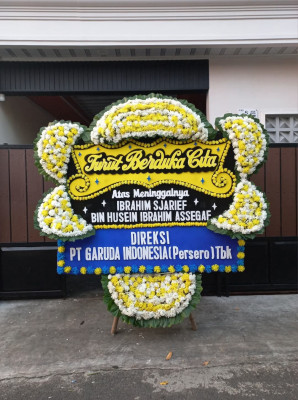 Papan Bunga Duka di Mimika Tengah
